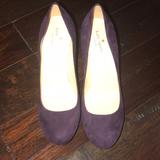 Kate Spade Shoes | Gently Loved Royal Purple Kate Spade Platforms | Color: Purple | Size: 9.5
