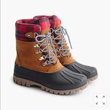 J. Crew Shoes | Bnib J. Crew Perfect Winter Boots | Color: Brown/Red | Size: 6