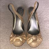 Jessica Simpson Shoes | Jessica Simpson Heels | Color: Gold | Size: 8.5
