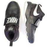 Nike Shoes | Nike Team Hustle Boys Basketball Court Shoes | Color: Black/Silver | Size: 6.5b