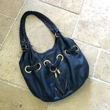 Michael Kors Bags | Michael Kors Braided Handles Shoulder Bag Tassel | Color: Blue | Size: Os
