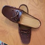 Nine West Shoes | Leather Mules | Color: Brown/Red | Size: 8