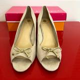 Kate Spade Shoes | Kate Spade New With Box 10m Grey Platforms | Color: Gray | Size: 10