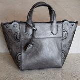Anthropologie Bags | Handbag | Color: Gray | Size: 12w X 8h X 4d Plus 3 Handles