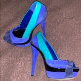 Jessica Simpson Shoes | Blue Jessica Simpson Pumps | Color: Blue/Green | Size: 7