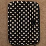 Kate Spade Bags | Kate Spade Laptop Sleeve | Color: Black/White | Size: Os