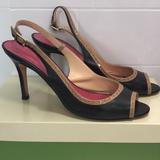 Kate Spade Shoes | Kate Spade Peep Toe Pumps Size 8.5 | Color: Black | Size: 8.5