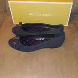 Michael Kors Shoes | Michael Kors Alice Flats | Color: Blue/Silver | Size: Various