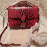 Rebecca Minkoff Bags | Nwt Rebecca Minkoff Stella Tophandle Crossbody Bag | Color: Black/Red | Size: Os