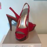 Jessica Simpson Shoes | Jessica Simpson High Heels | Color: Red | Size: 7
