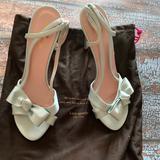 Kate Spade Shoes | Bridal! Pale Blue Kate Spade Wedding Shoes 6.5 | Color: Blue/Yellow | Size: 6.5
