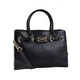 Michael Kors Bags | Michael Kors Hamilton North South Leather Purse | Color: Black | Size: Os