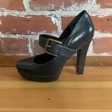 Jessica Simpson Shoes | Jessica Simpson Mary Jane Black Heels 6 | Color: Black | Size: 6