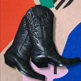 Nine West Shoes | Cowboy Boots | Color: Black | Size: 6.5