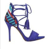 Jessica Simpson Shoes | Jessica Simpson Basanti Lace Up Sandal | Color: Blue | Size: 7.5