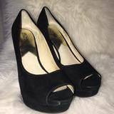 Michael Kors Shoes | Michael Kors Womens Peep Toe | Color: Black | Size: 7.5