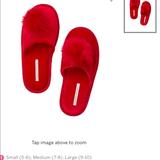 Victoria's Secret Shoes | Cozy Slippers | Color: Purple/Red | Size: Various
