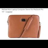 Michael Kors Bags | Micheal Kors Laptop Computer Sleeve Macbook Pro | Color: Tan | Size: Os