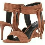 Coach Shoes | Coach Womens Harvey Lux Suede Saddle | Color: Tan | Size: 7.5
