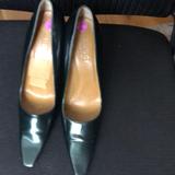 Gucci Shoes | Green Leather Gucci Heels - Size 8 | Color: Green | Size: 8