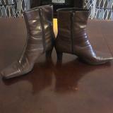 Nine West Shoes | Brown Leather Boots | Color: Brown | Size: 8.5