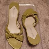 Nine West Shoes | Ladies Sandals | Color: Green | Size: 7.5