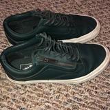 Vans Shoes | Hunter Green Vans | Color: Green | Size: 7