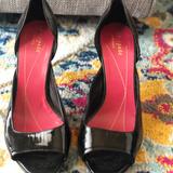 Kate Spade Shoes | Kate Spade Peep Toe Pumps | Color: Black | Size: 6