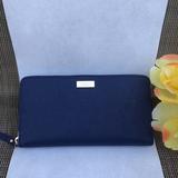 Kate Spade Bags | New Kate Spade Zip Around Wallet Clutch | Color: Blue | Size: Os