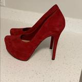 Jessica Simpson Shoes | Jessica Simpson Red High Heels | Color: Red | Size: 7.5
