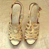 Jessica Simpson Shoes | Jessica Simpson Stiletto Heels, Size 9 | Color: Cream | Size: 9