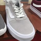 Vans Shoes | Graywhite Old Skool Classic Vans | Color: Gray/White | Size: 6