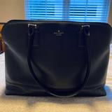 Kate Spade Bags | Kate Spade Leather Tote Removable Laptop Sleeve | Color: Black | Size: Os
