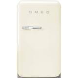 Smeg 50s Style Retro 1.2 cu. ft. Freestanding Mini Fridge Plastic in White, Size 28.5433 H x 15.9055 W x 22.4409 D in | Wayfair FAB5URCR3
