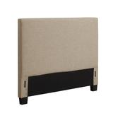 Modus Furniture Panel Headboard Upholstered/Polyester in Brown, Size 48.0 H x 62.0 W x 4.0 D in | Wayfair 3ZL7L4BH8