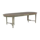 Gabby Whitlock Extendable Dining Table Wood in Brown/Gray/White, Size 30.0 H in | Wayfair SCH-167230