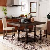 Darby Home Co Jennings 6 - Person Dining Set Wood/Upholstered Chairs in Brown, Size 30.5 H in | Wayfair 26E25D6C5D2441C7A8CAFEC23D182B5E