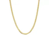 Belk Silverworks 24 Inch Curb Chain Necklace, Gold