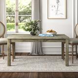 Kelly Clarkson Home Connor 38" Dining Table Wood in Brown/Gray, Size 30.0 H x 64.0 W x 38.0 D in | Wayfair 67473AE1B02B4325A7357565E1C2DD4E
