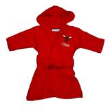 Infant Red Chicago Bulls Personalized Robe