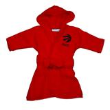 Infant Red Toronto Raptors Personalized Robe