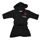 Infant Black Houston Rockets Personalized Robe
