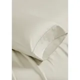 Madison Park Ivory 1500 Thread Count Cotton Rich Pillowcases - 2 Pack