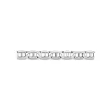 Belk & Co Mens 14K White Gold 5.25 Millimeter Concave Anchor Chain Necklace, 18 In