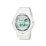 Casio Baby-G White Resin Digital Chronograph Watch - BG16R-7AM, Women's, Size: Large