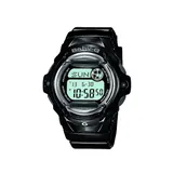 Casio Women's Baby-G Black Resin Digital Chronograph Watch - BG169R-1M, Size: Large