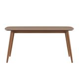 AllModern Gallman Dining Table Wood in Brown, Size 29.33 H x 63.0 W x 35.44 D in | Wayfair BC0A9195D61C43FB8F97A3A75ECD4373