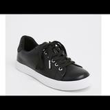 Torrid Shoes | Faux Leather Glitter Sneaker | Color: Black | Size: 12 W