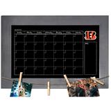 Cincinnati Bengals 11" x 19" Monthly Chalkboard with Frame & Clothespins Sign