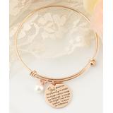 Designs by KaraMarie Women's Bracelets - 14k Rose Gold-Plated 'Serenity' Bracelet